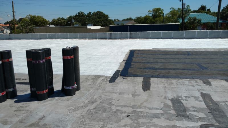 Commercial Roof Installation detail