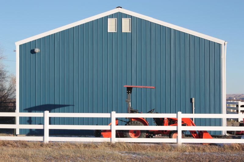 Pole Barn Roof Repair detail