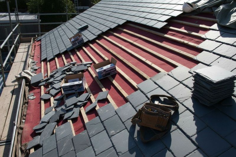Slate Roof Construction detail