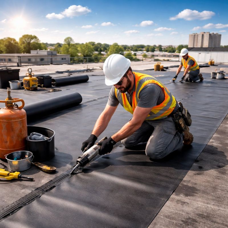Rolled Roofing Installation in Alexandria, VA