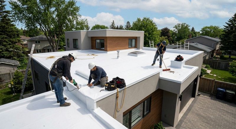 Rolled Roofing Installation in Naperville, IL