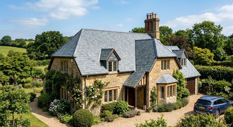 Slate Roof Replacement in Fredericksburg, VA