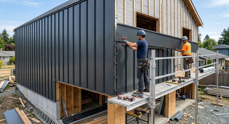 Steel Cladding Installation in Boston, MA