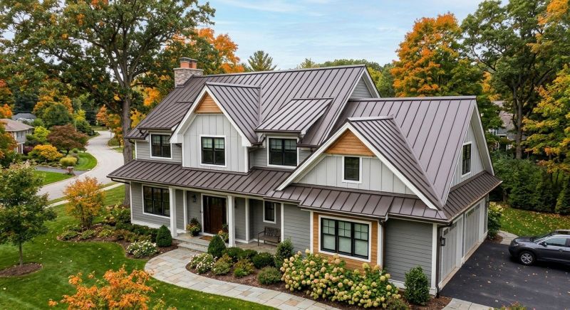 Steel Roof Replacement in Fredericksburg, VA